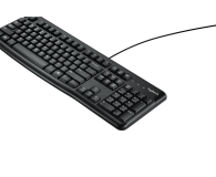 Logitech K120 Keyboard czarna USB - 57307 - zdjęcie 7